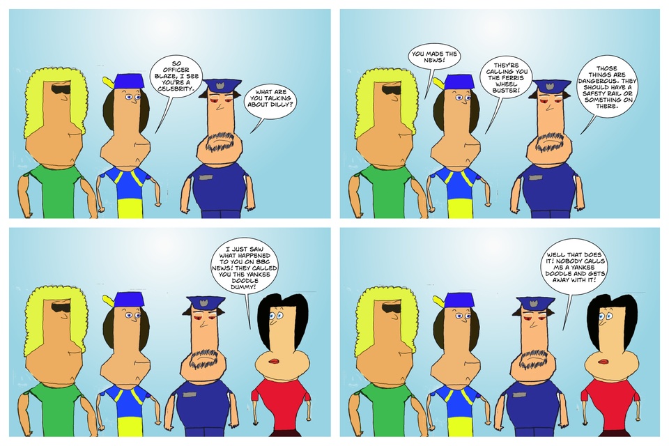 Blaze The International Joke