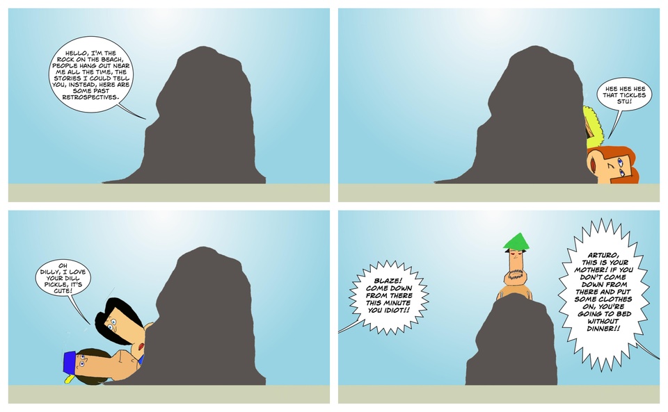 Stories of The Rock At The Beach (Narrated By The Rock At The Beach)