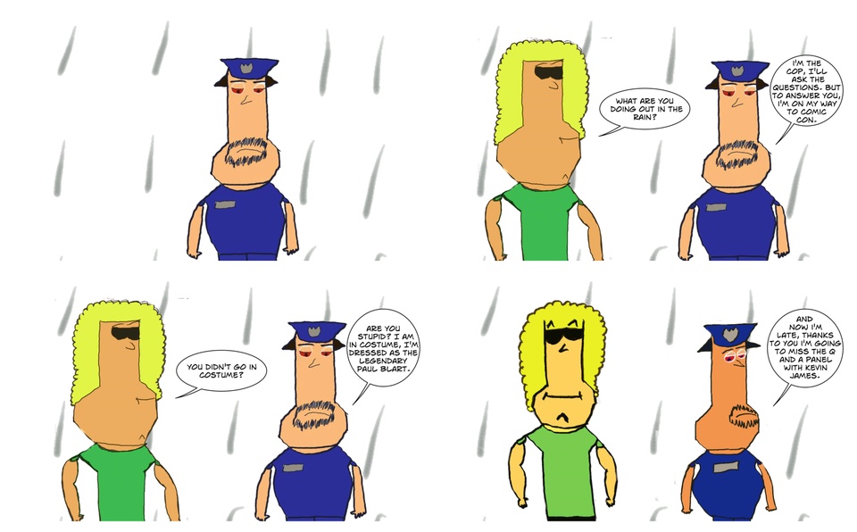 Time For Comic Con Blaze