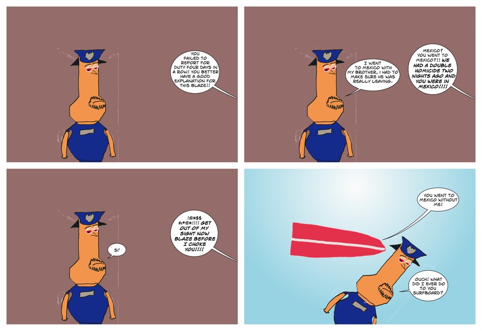 Blaze's Unwelcoming Home