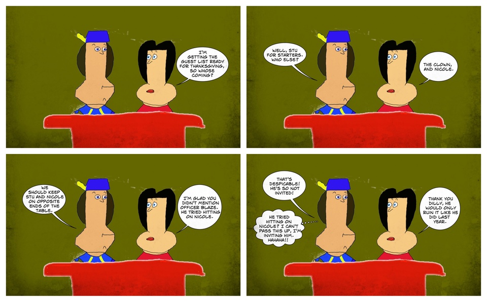 Denise Plans For Thanksgiving (Dilly plans revenge on Nicole)