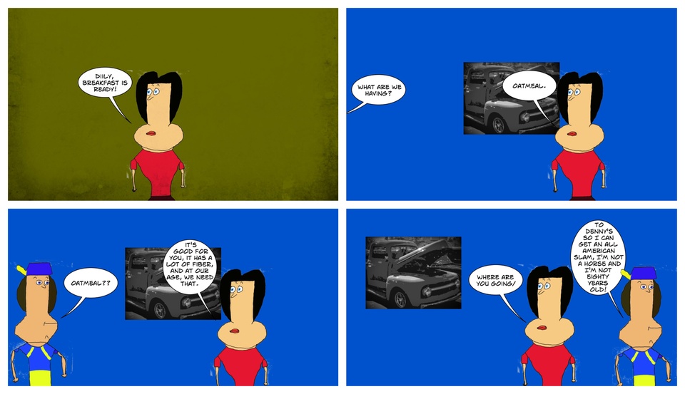 Dilly The Grumpy Old Man