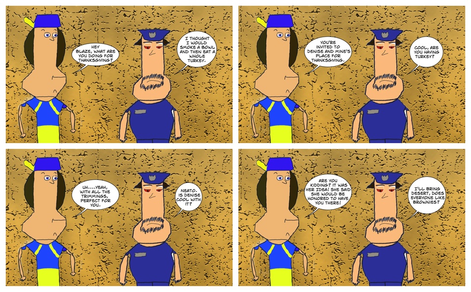 Dilly Invites Officer Blaze