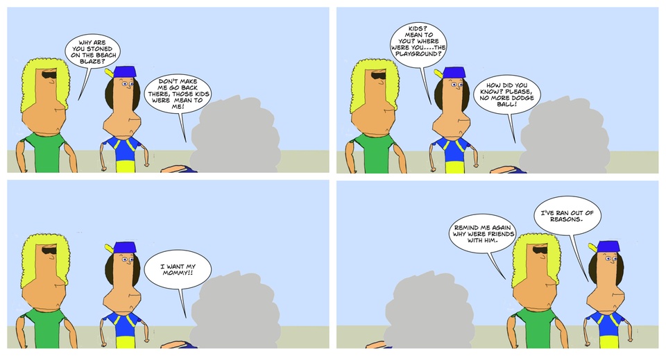 Toke It on the Beach ( Playground Aftermath)