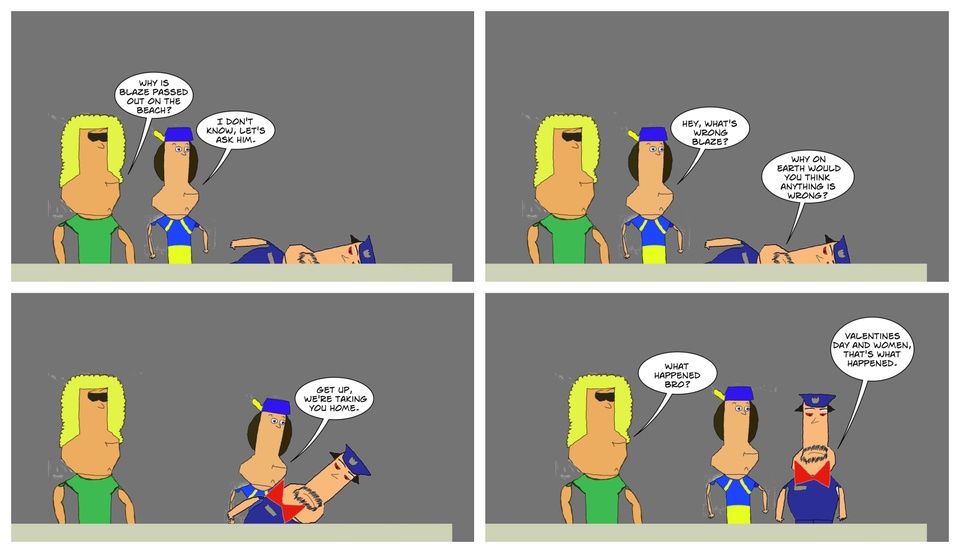 The Day After Valentines Day For Blaze