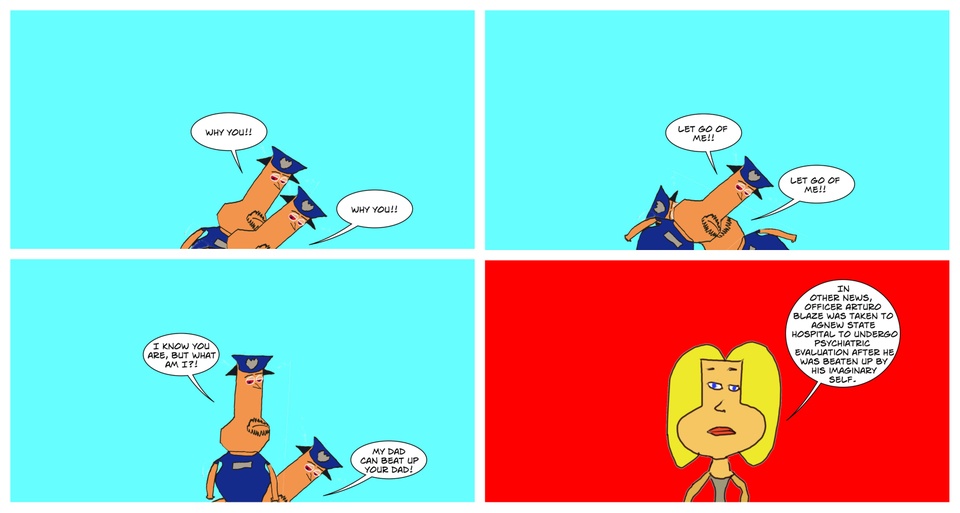 Blaze Gets In a Fight