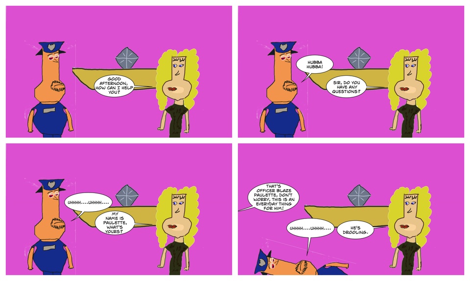 Officer Blaze Meets His Dream Girl