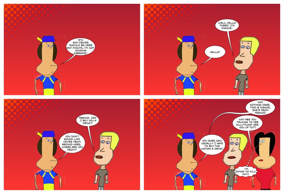 Dilly Meets a French Beauty (Denise Isn't Happy About It)