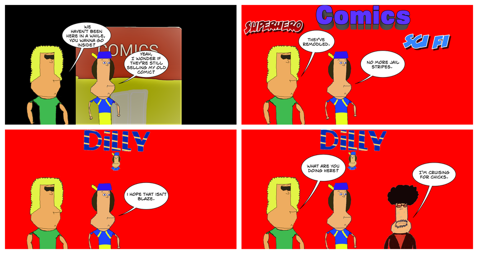 Let's Go To The Comic Book Shop