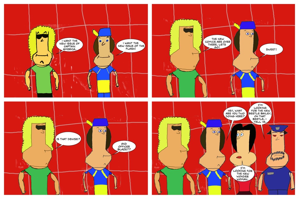 Down At The Comic Book Store