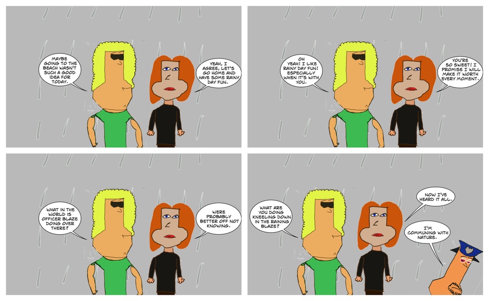 Rainy Days & Mondays ( Doesn't Always Get Everybody Down )