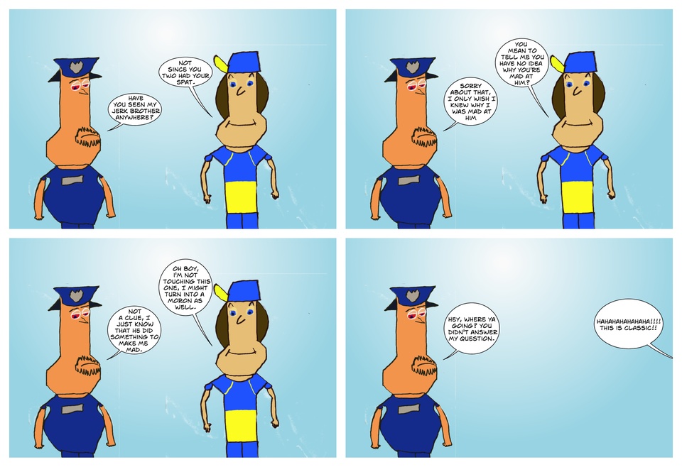 Dilly, Blaze, & An Uneventful Conversation