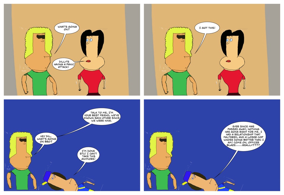 Dilly Has a Melt down