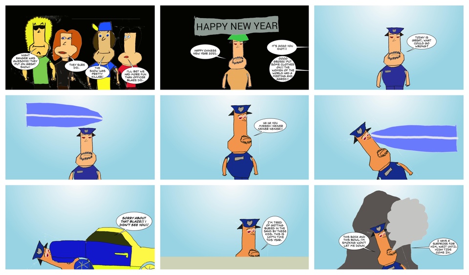 The Officer Blaze Follies (200th Episode)