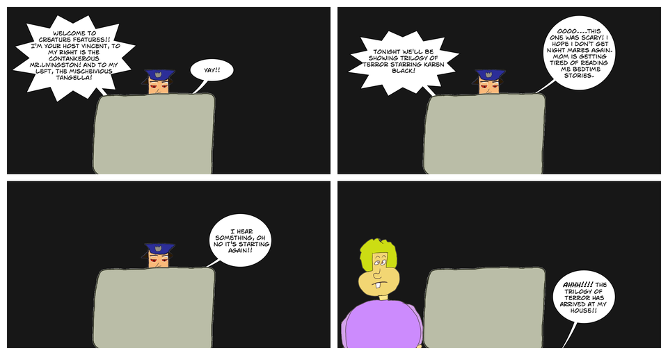 Horror Fright Saturday Night 