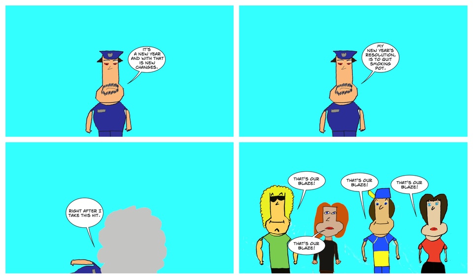 Blaze's New Year's Resolution 2021