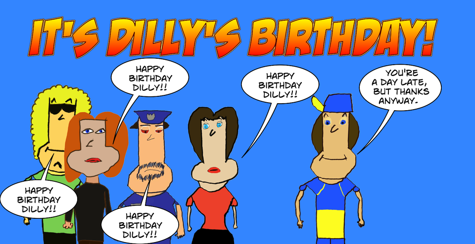 Happy Birthday Dilly!
