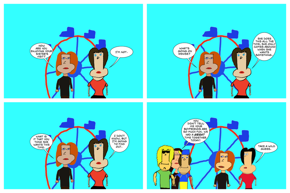 Here Comes Denise's Sister Pt 2