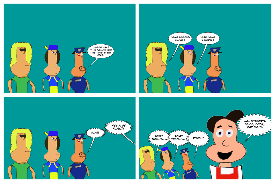 Attack of The 50 foot Mascot