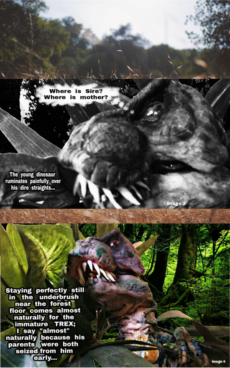 THE HIDING TYRANNOSAURUS REX   Chapter 1   Page 2