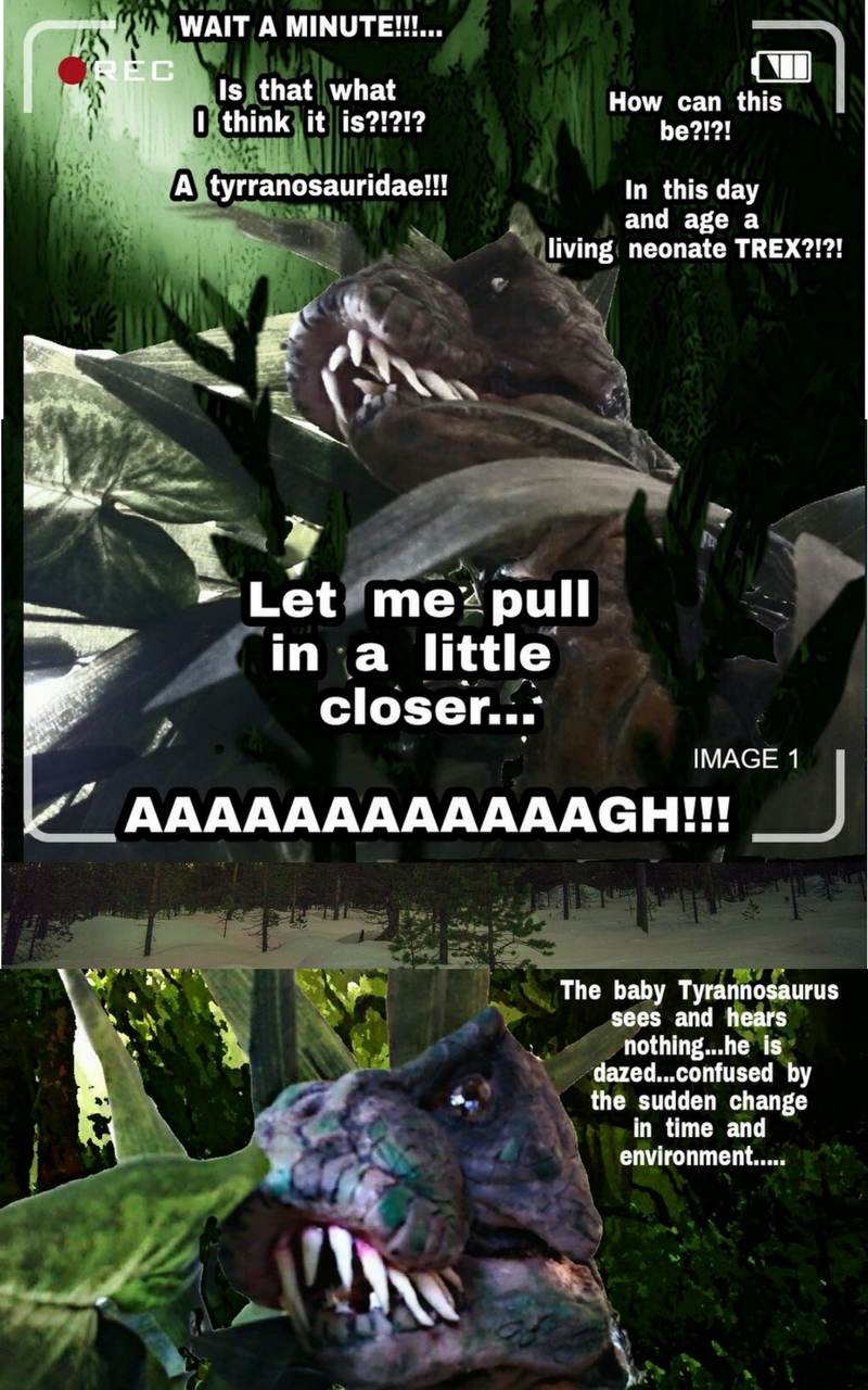 THE HIDING TYRANNOSAURUS REX     Chapter 1 Page 1