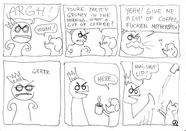 Wrong side of the bed