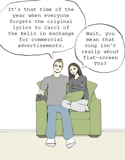 Perhaps instead of despairing over how modern advertising has further diluted our heritage, you should just go out and buy something. Disaffected mugs and t-shirts? Maybe someday.