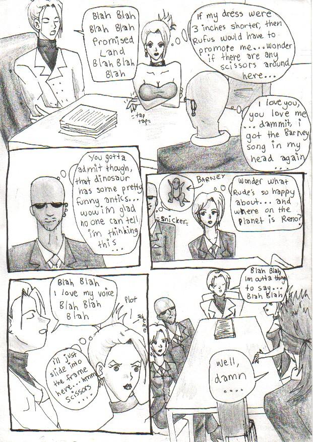 Final Fantasy 7 Comic Part One