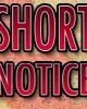 Go to 'Short Notice' comic