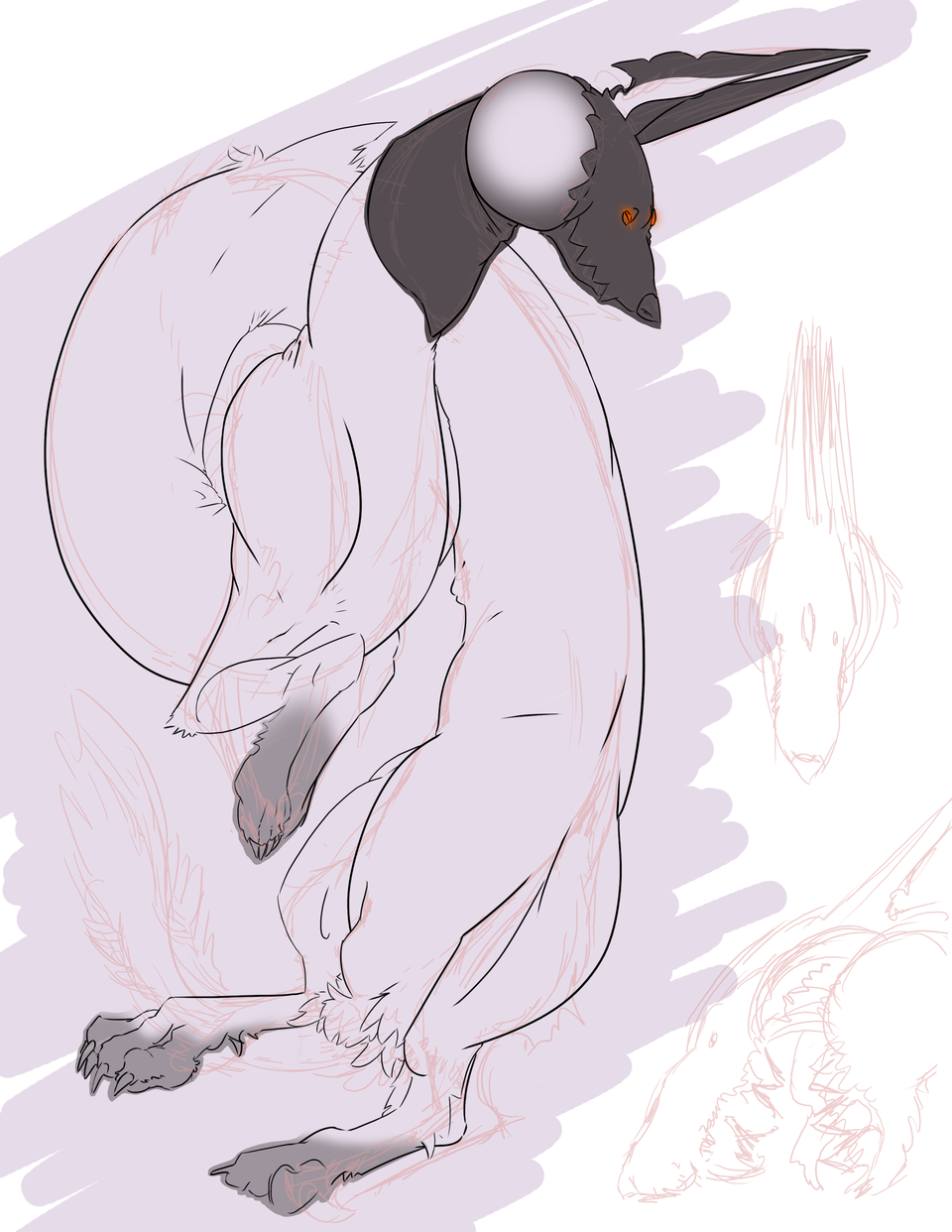 Harbinger Inugami sketch