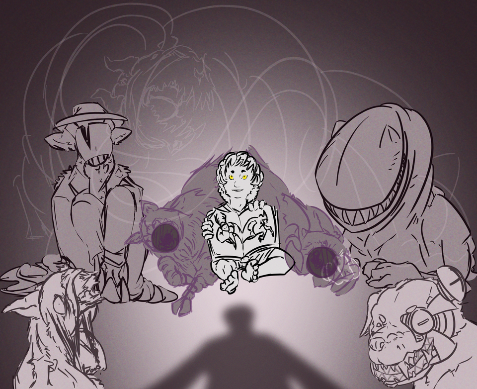 LAST TUES: Quick sketch while on the road