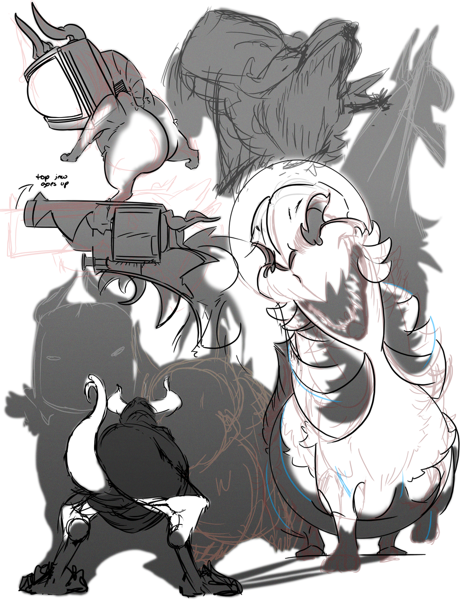 Spills from the Core - sketch