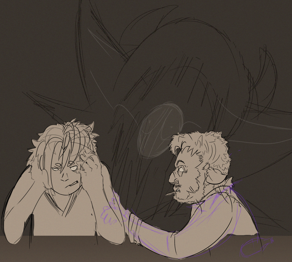 Haunted - Andy sketch