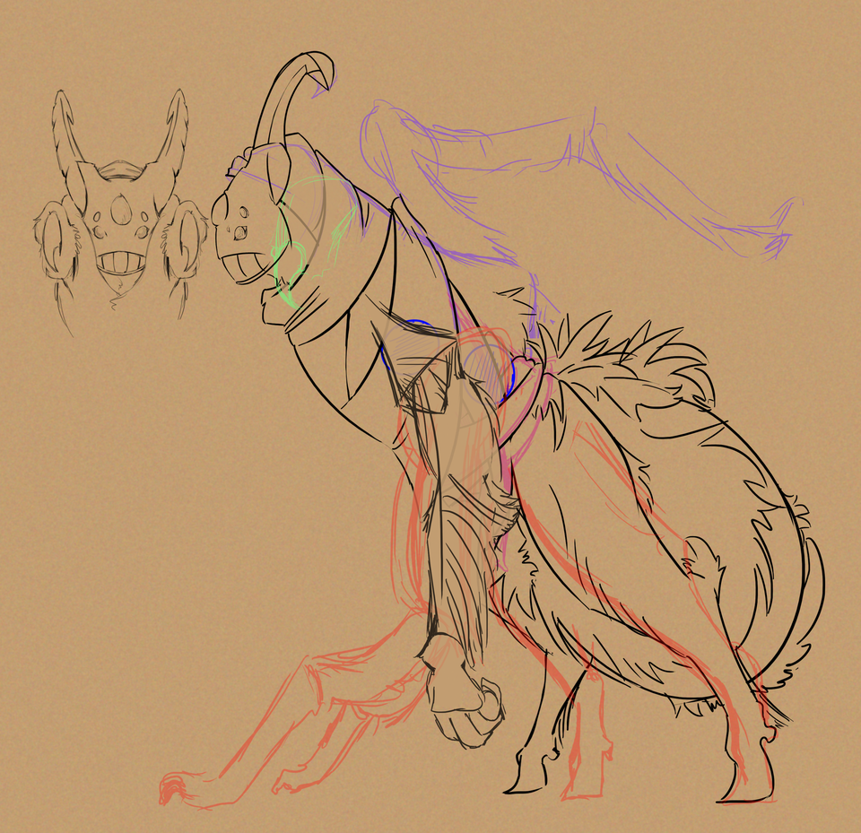 Saint Idol Concept Sketch