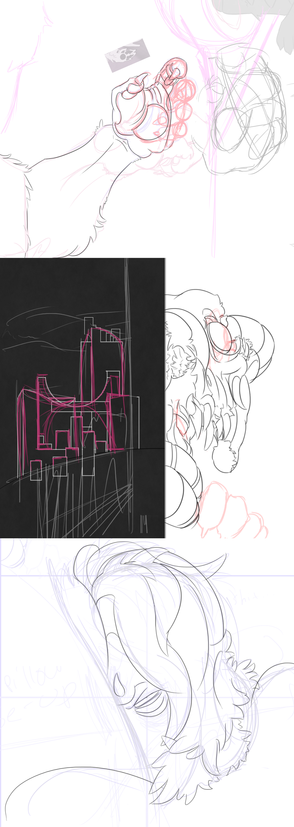 Pieces of the next page