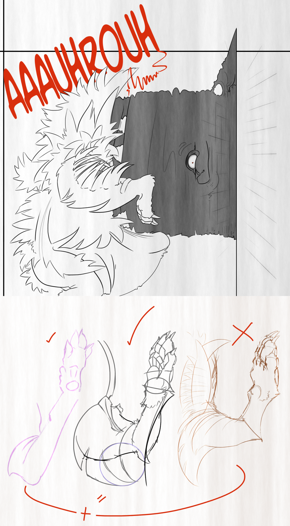 Dog Paw, Onomatopoeia and Crunch