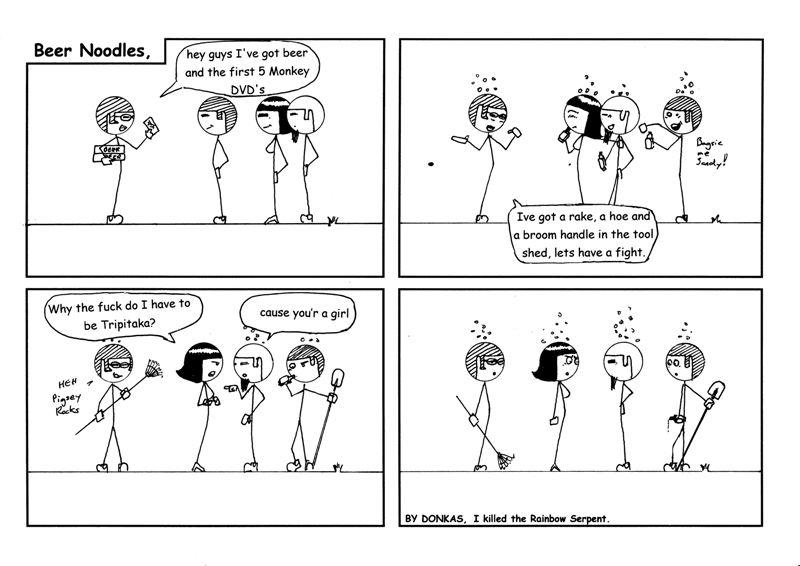 Bieng drunk and watching Monkey 3 of 4