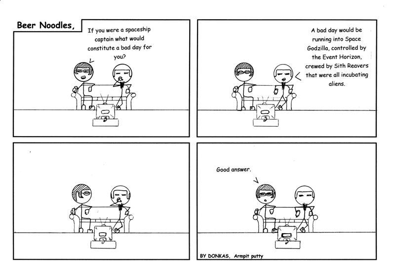 Keb shows off his Geek