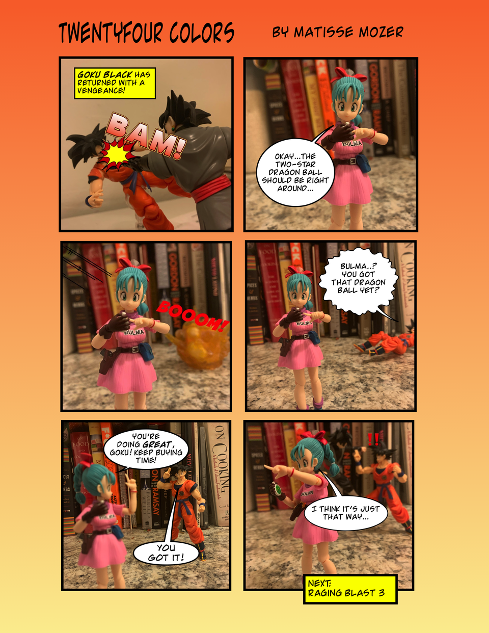 Rock the Dragon: Goku Black Strikes