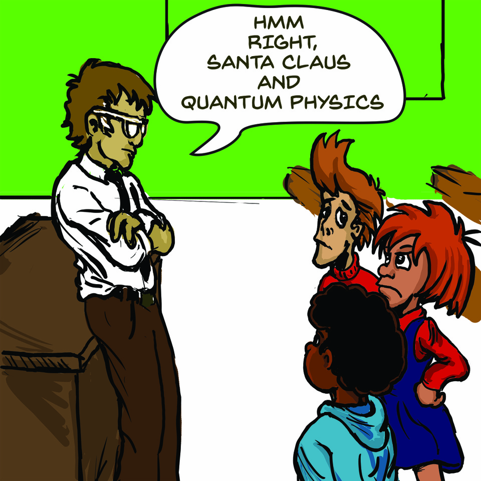 Santa Clas and Quantum Physics