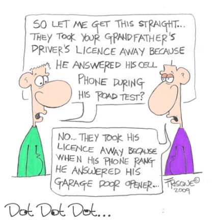 Elderly Drivers...