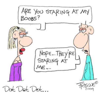 Dot Dot Dot... Boobs