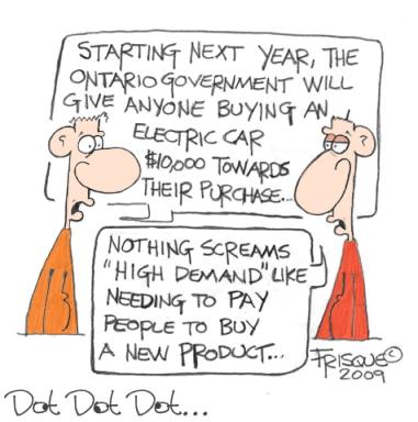 Dot Dot Dot... Electric Cars