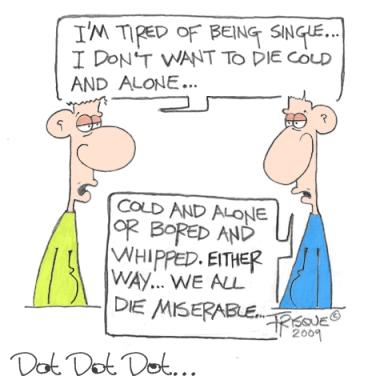 Dot Dot Dot... Cold and Alone