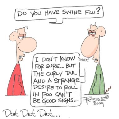 Dot Dot Dot... Swine Flu