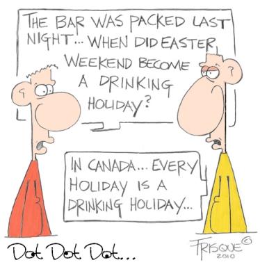 Dot Dot Dot... Holiday Drinking