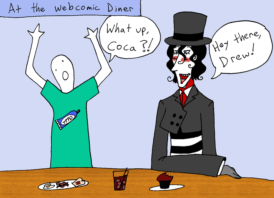 Webcomic Diner (ALL-COLOUR SPECIAL!)