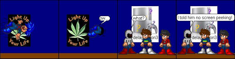screen peeking