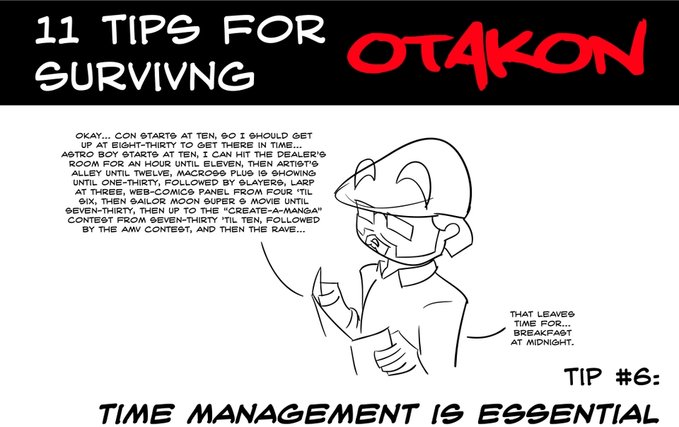 11 Tips for Surviving Otakon - Tip #6