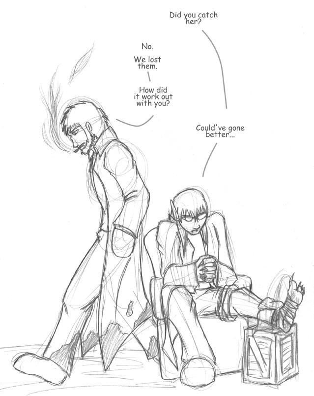 Filler: Meanwhile, in the Dark's Camp...